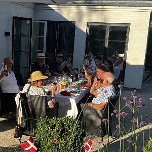 2024 - Middag hos Helle og Michael